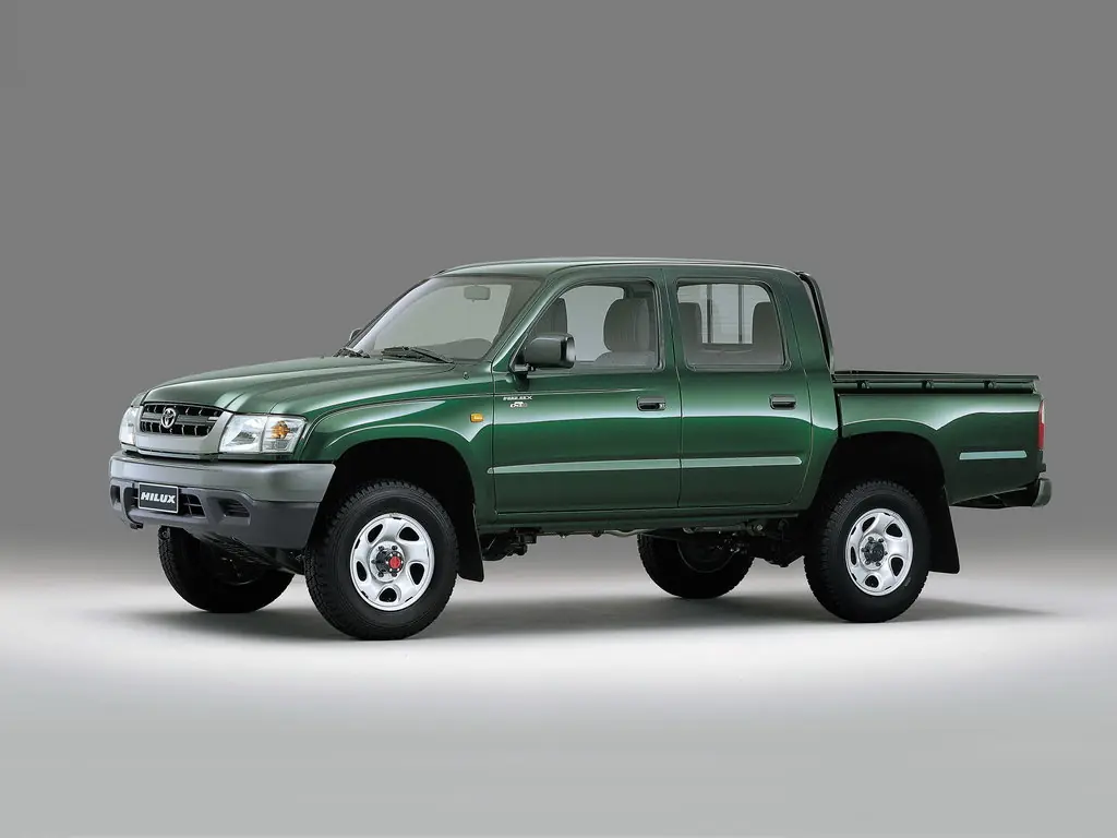 Toyota Hilux (KDN145, KDN150, KDN165, KDN170, KDN190) 6 поколение, рестайлинг, пикап (08.2001 - 08.2005)